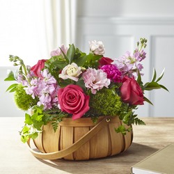 The FTD Radiant Remembrance Basket In Waterford Michigan Jacobsen's Flowers